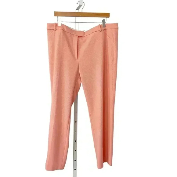 NWT Boss Tatiani Straight Textured Ankle Pants Trousers size 16 - Picture 2 of 11